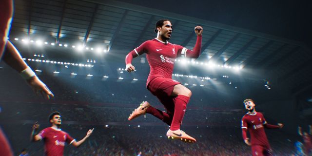 An image of Van Dijk in EA FC 24