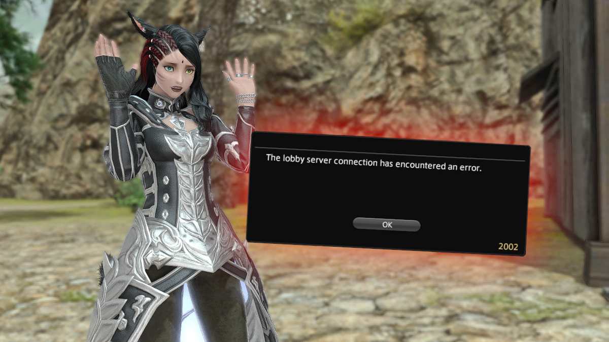 Encountering error 2002 in Final Fantasy XIV