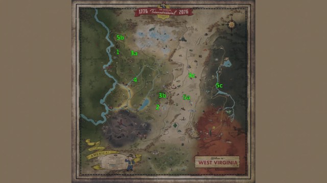 fallout 76 canine location map