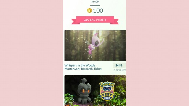 Shiny Celebi event in Pokemon Go