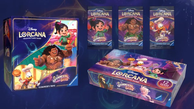 lorcana shimmering skies products revealed 
