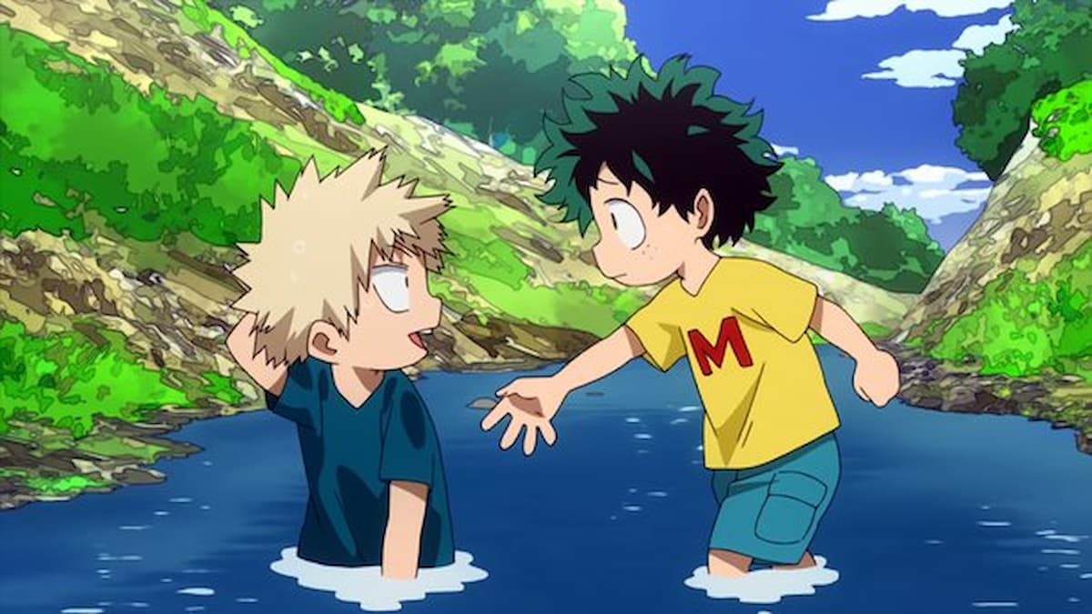 Deku and Bakugo