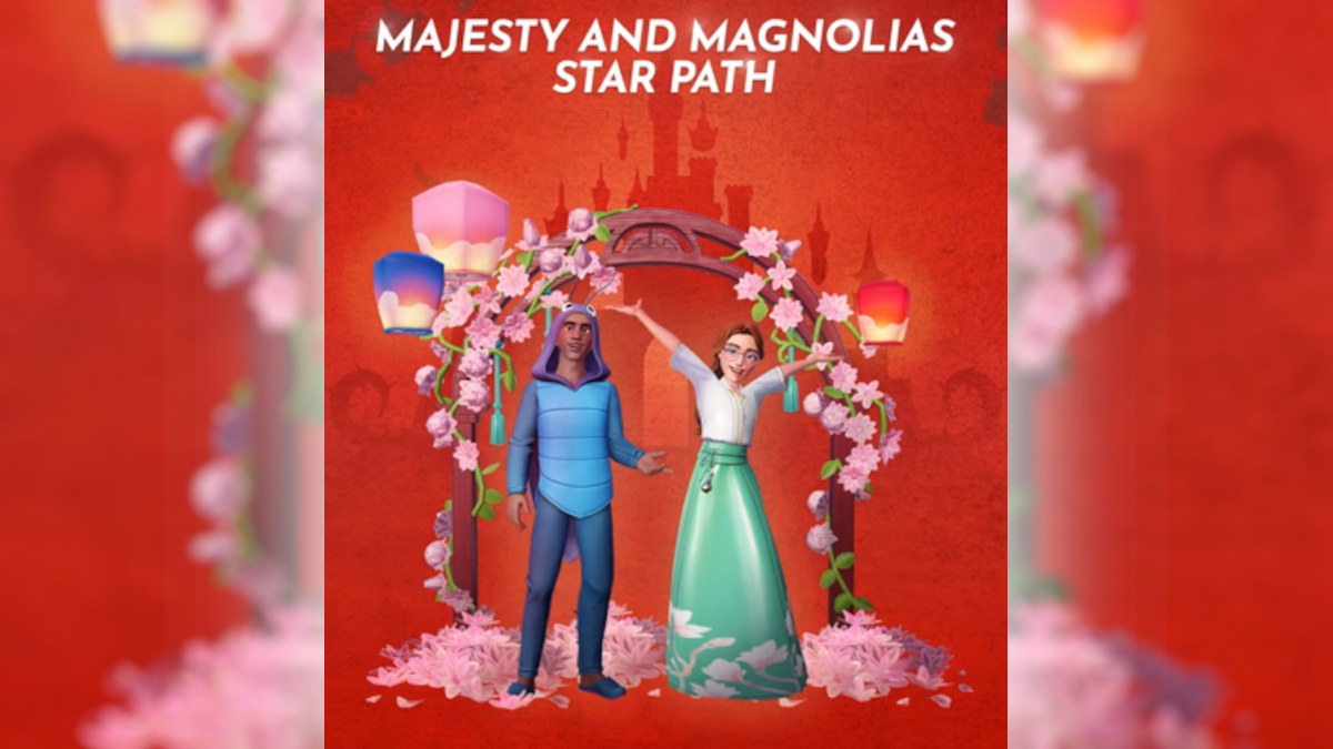 Majesty and Magnolias art in Disney Dreamlight Valley