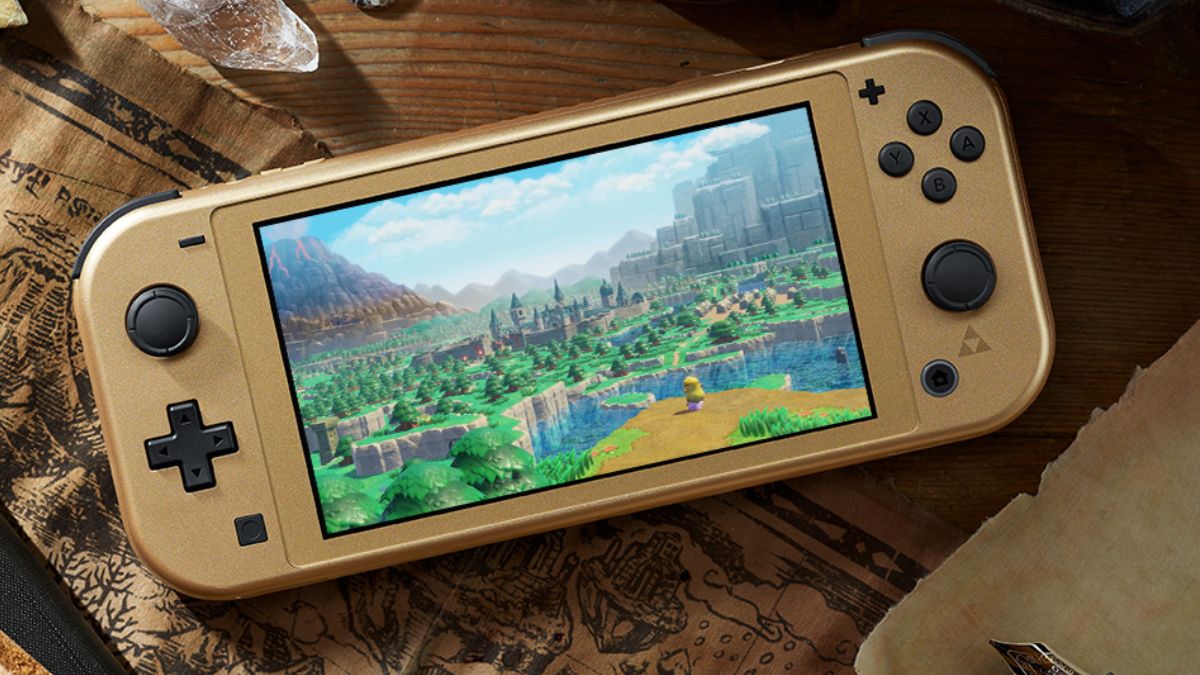 nintendo switch lite hyrule edition