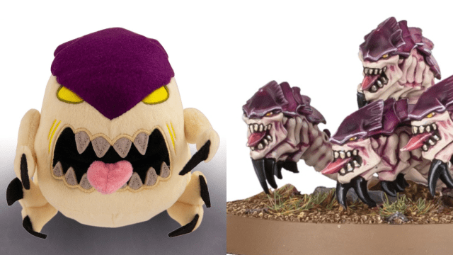 Tyranid Ripper plush from Warhammer and Tomy