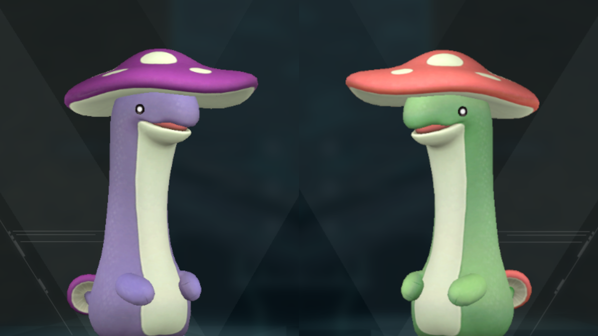 Shroomer and Shroomer Noct in Palworld