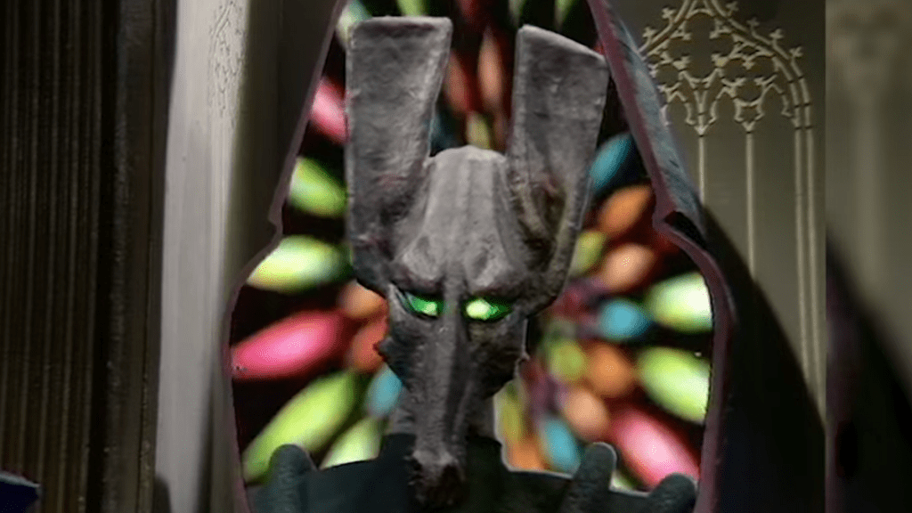 Sutekh as he looked in 1975, in Pyramids of Mars