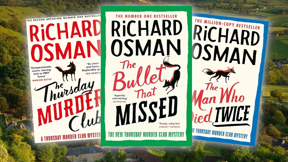 Thursday Murder Club book covers