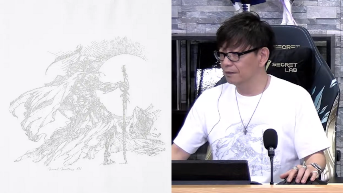 Naoki Yoshida in a Uniqlo design shirt 