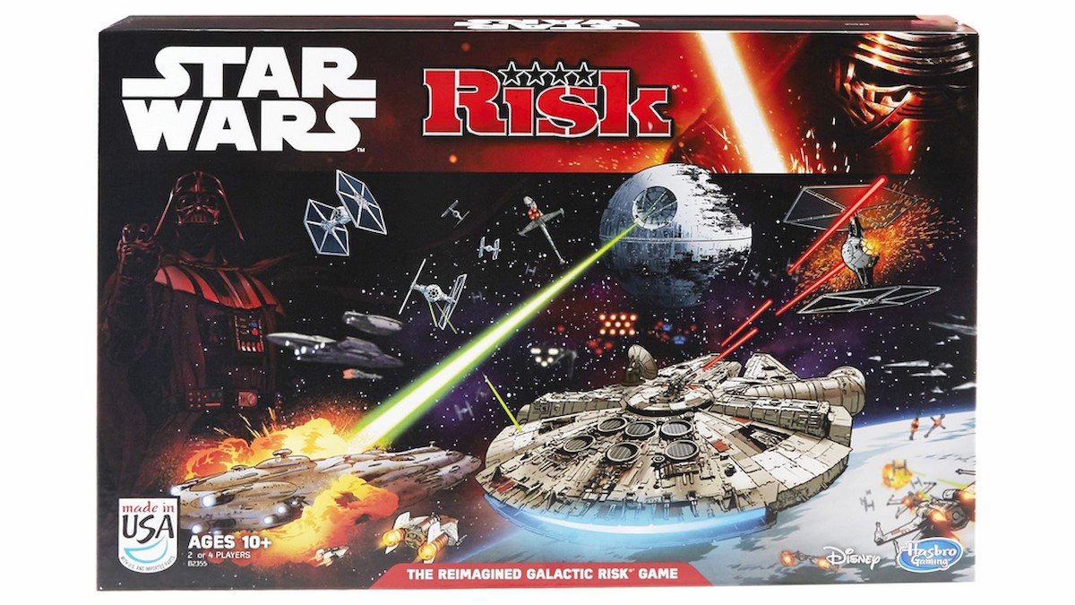 Hasbro Gaming Risk Star Wars Edition Game