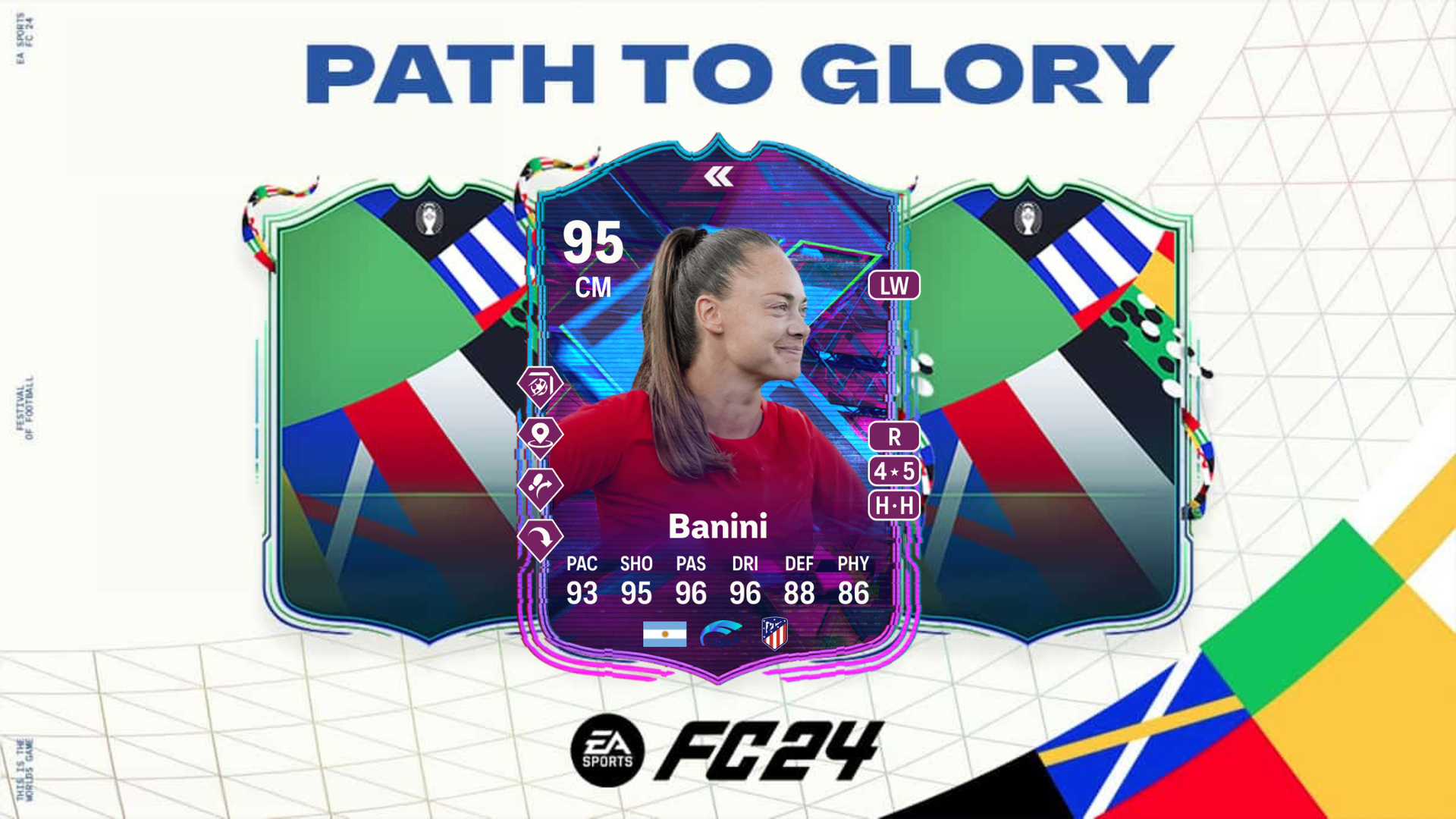 An image of Estefania Banini Flashback SBC solutions in EA FC 24