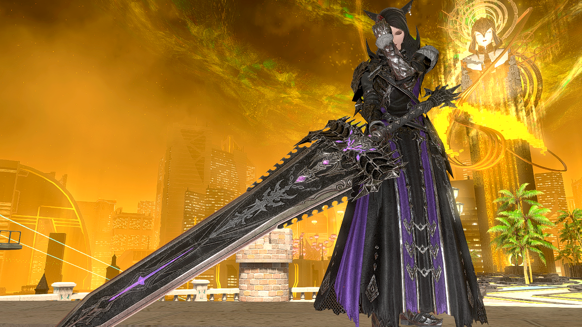 Dark Knight Artifact Gear in Final Fantasy XIV Dawntrail