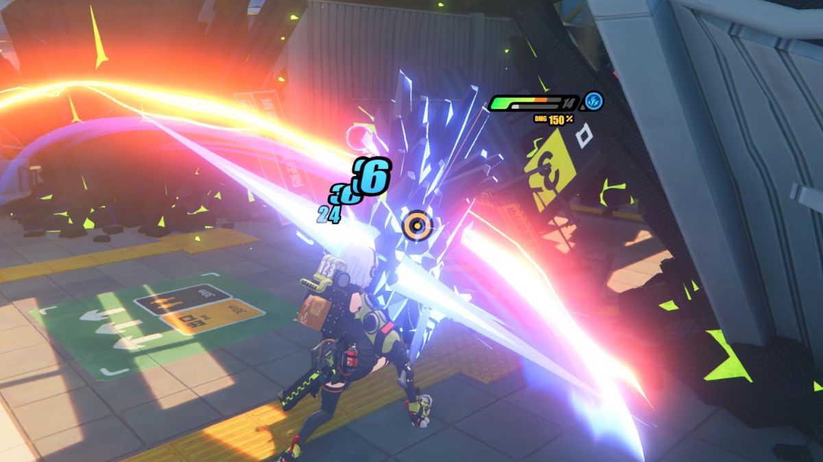 character attacking enemy in zenless zone zero