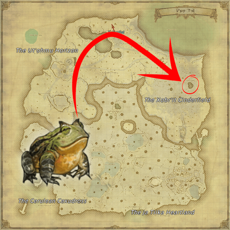 Where to get Horned Frogs in Final Fantasy XIV