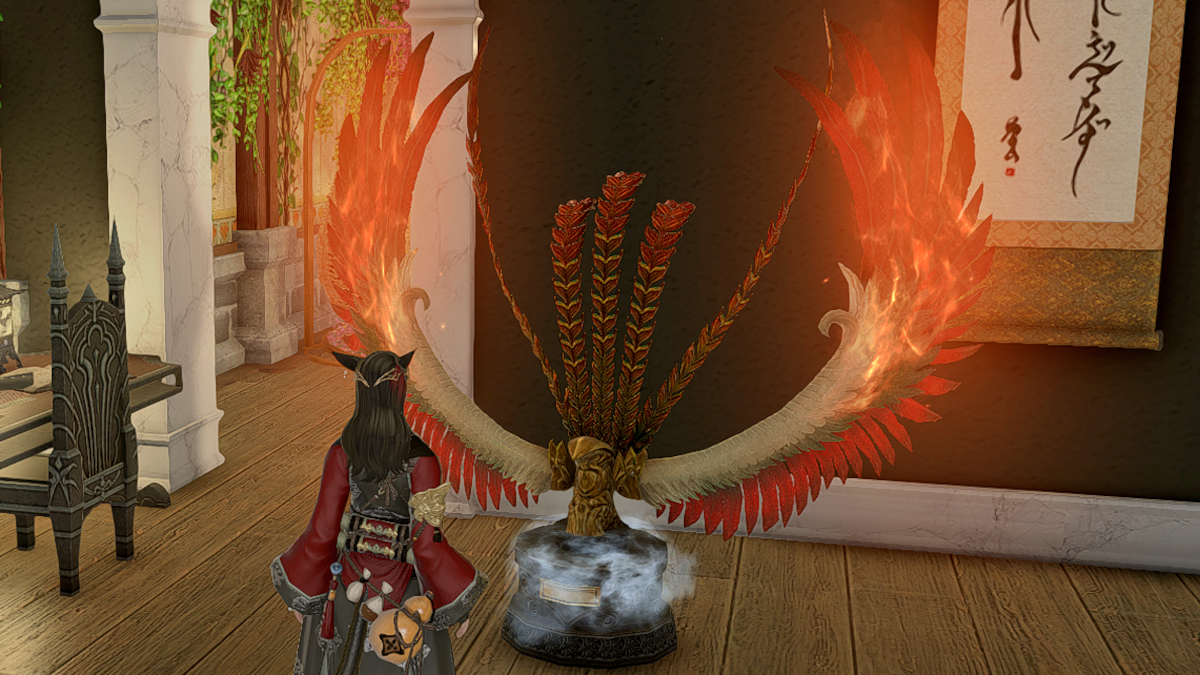 Skyruin Trophy in Final Fantasy XIV