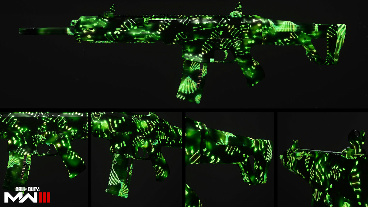 Helical Reverb Camo in MW3 and Warzone