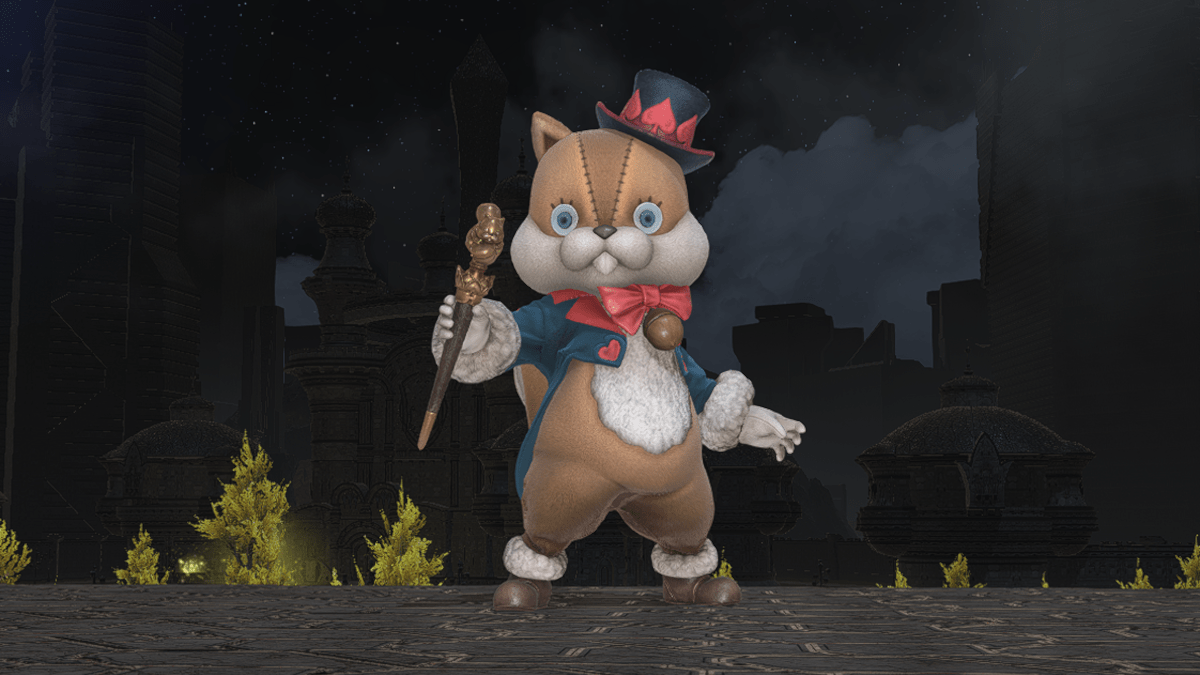 Mica the Magical Mu in Mascot Murder, Final Fantasy XIV