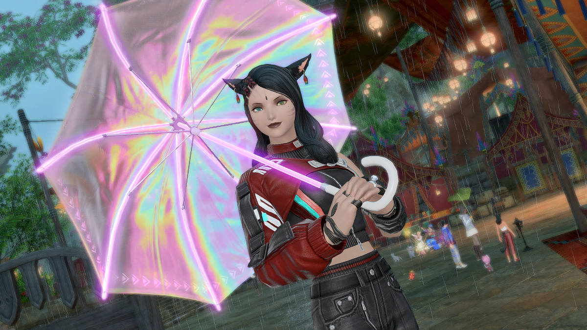 The Neon Parasol in Final Fantasy XIV