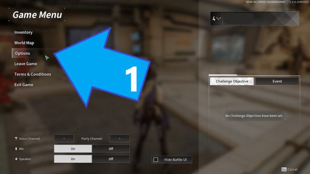 The First Descendant Pause Menu