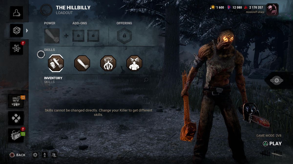 the hillbilly killer dead by daylight 2v8 mode