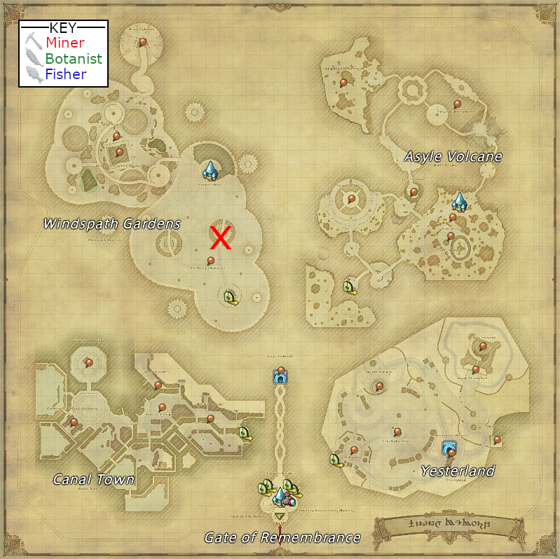 Where to find Timeworn Maps in Living Memory, Final Fantasy XIV