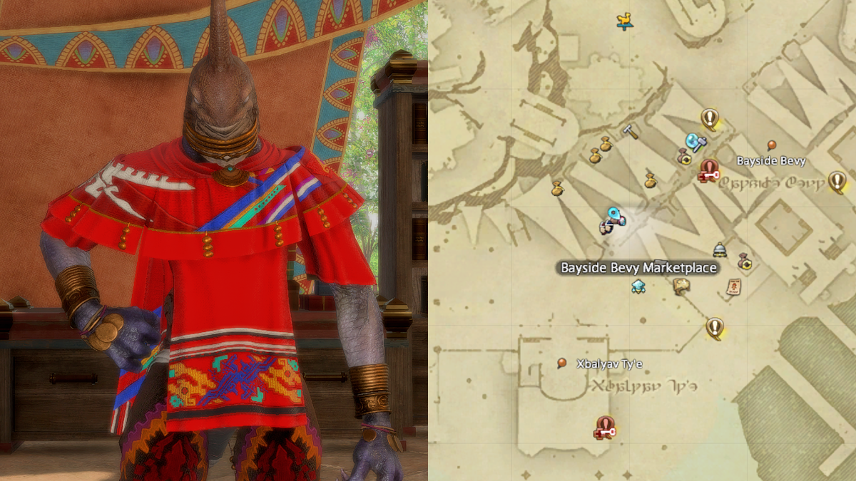 Where to find Kajeel Ja in Tuliyollal, Final Fantasy XIV