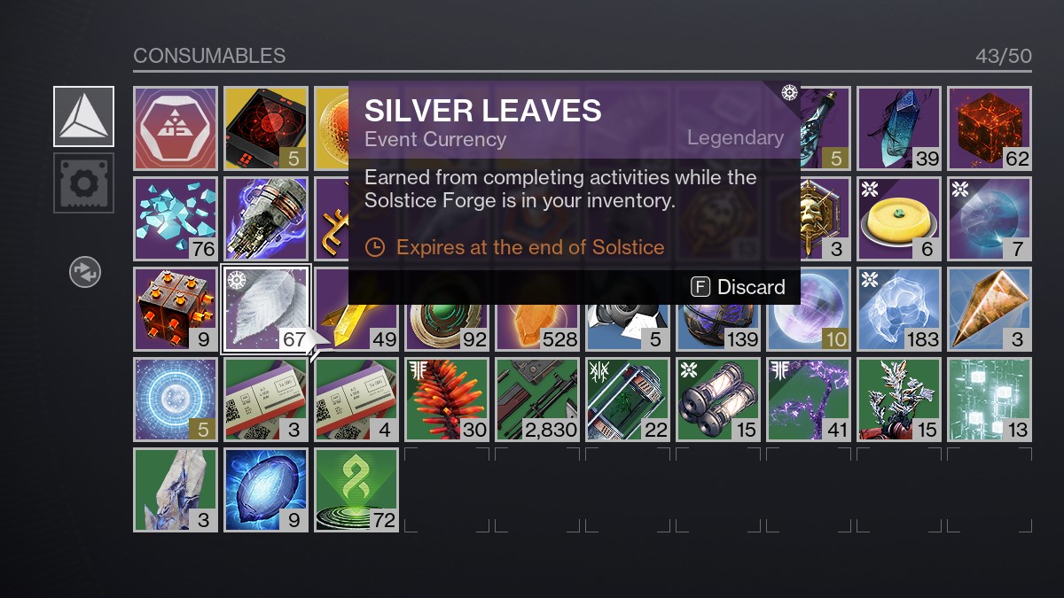 Destiny 2 Silver Leaf