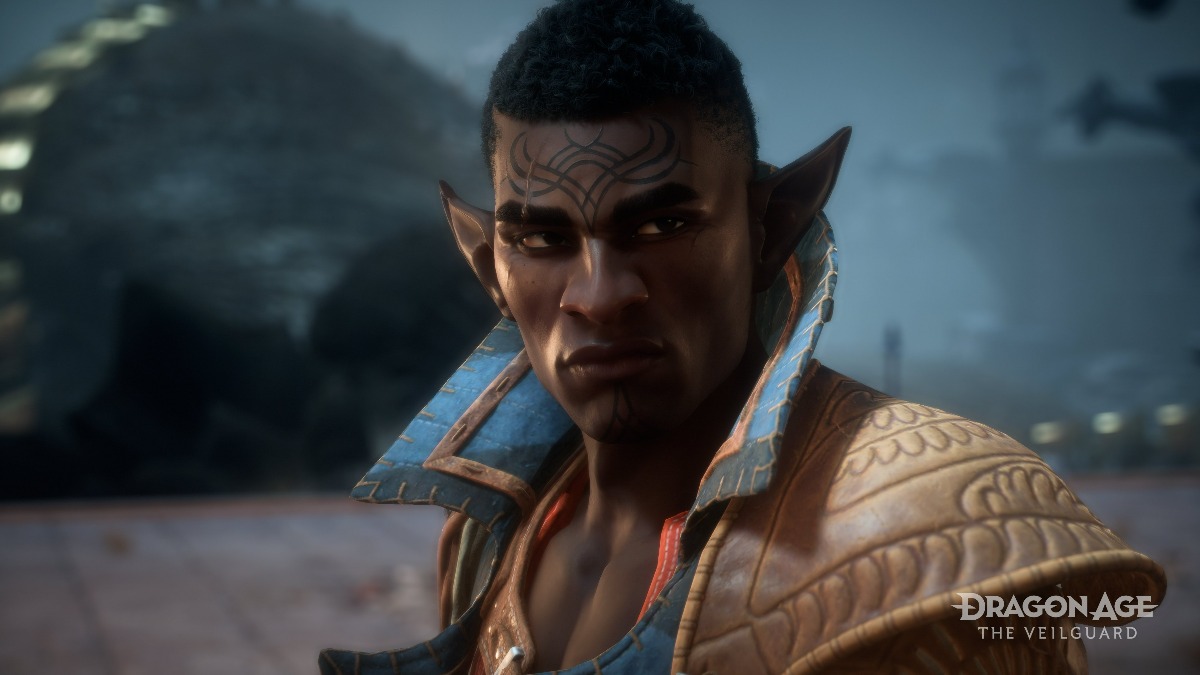 An image of the character "Davrin" in Dragon Age: The Veilguard.