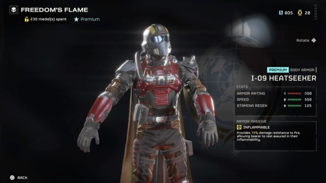 Helldivers 2 Freedom's Flame new armor