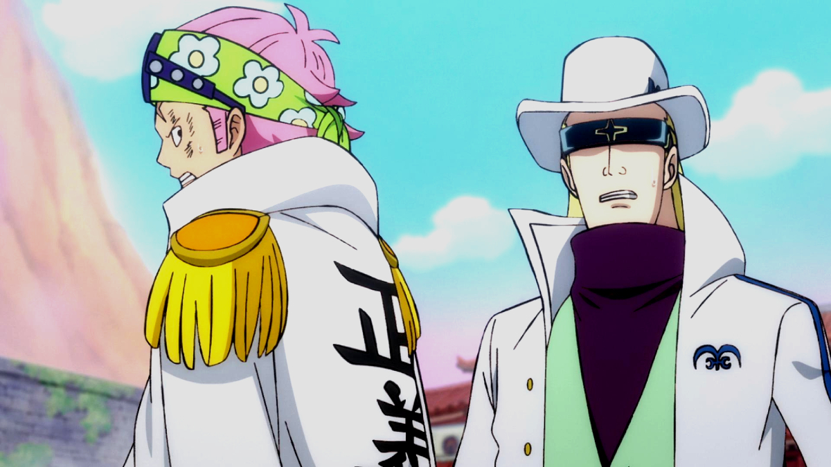 Koby and Helmeppo in One Piece