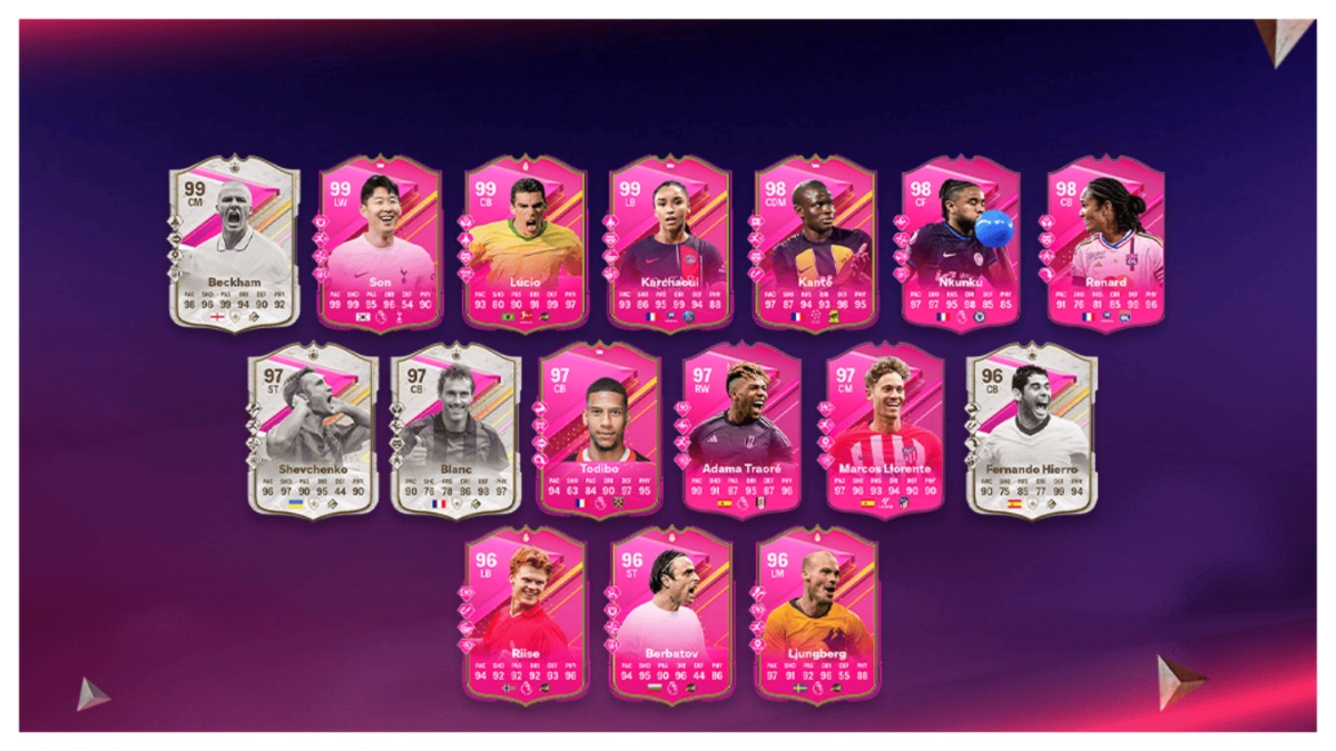 An image of FUTTIES Daily Challenge SBC solutions in EA FC 24