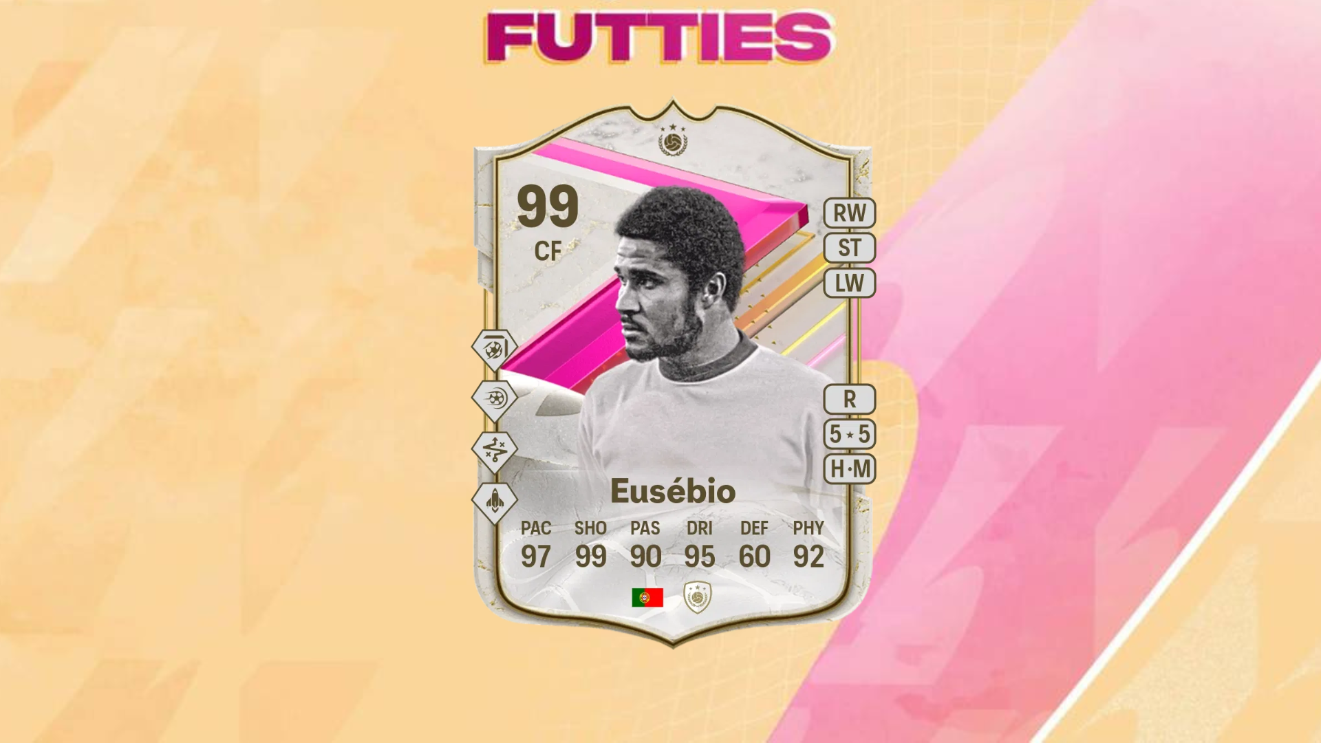 An image of Eusebio FUTTIES Icon SBC solutions in EA FC 24