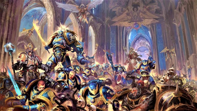 Ultramarines rallying together