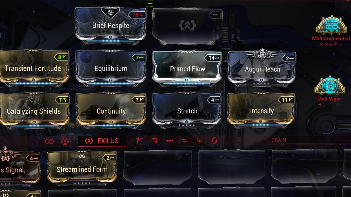 Warframe Sevagoth Prime Build