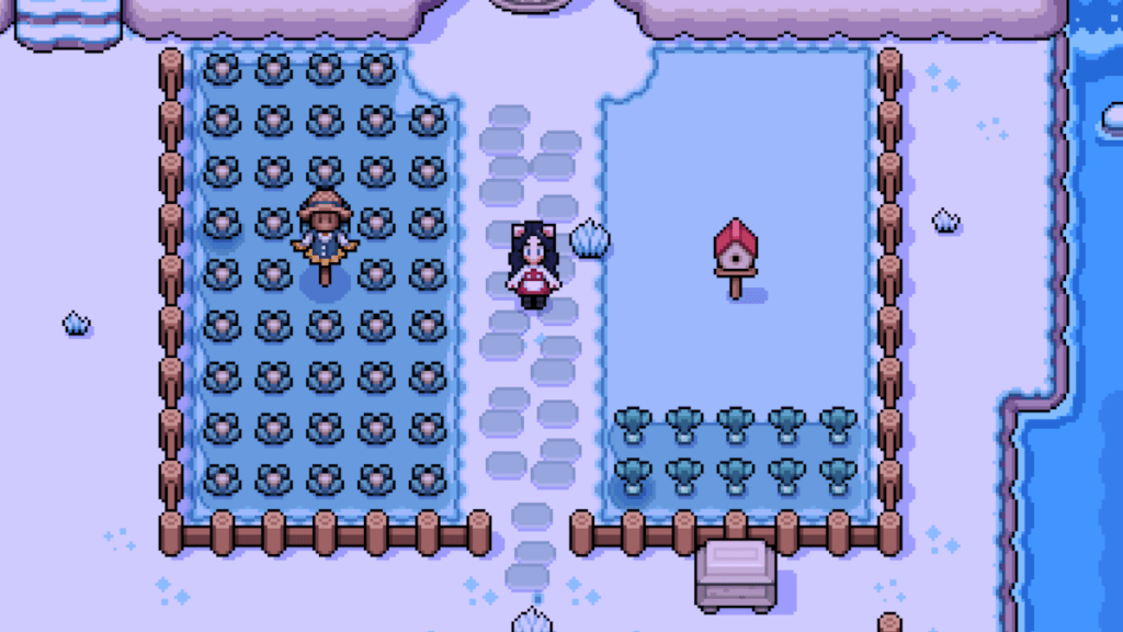 Growing Cauliflower and Daikon Radish in Fields of Mistria