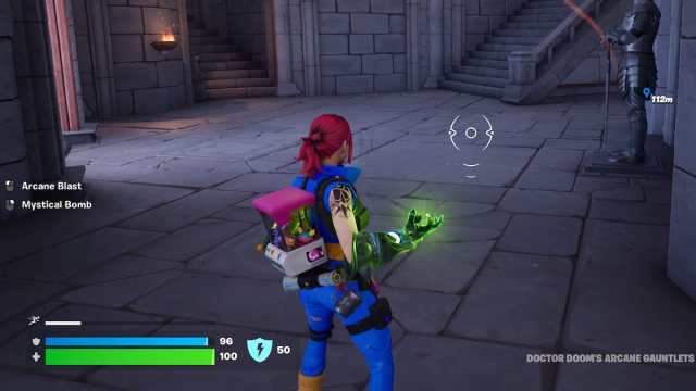 Fortnite Arcane Gauntlets controls