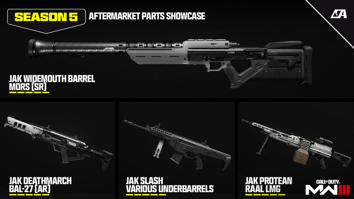 MW3 and Warzone Aftermarket Parts