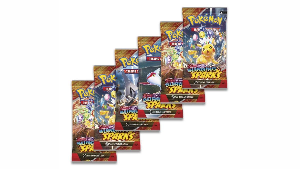 pokemon surgigng sparks boosters