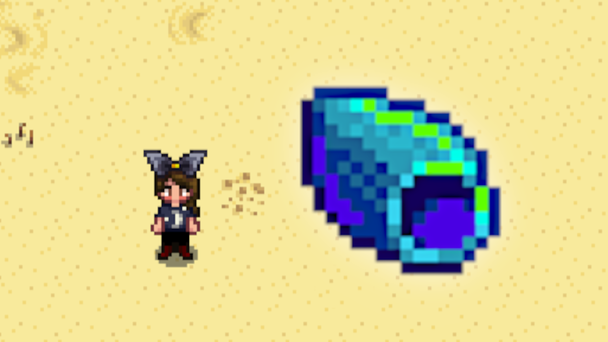 Rainbow Shell in Stardew Valley