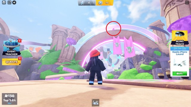 Logo Tilt 3 location in Roblox