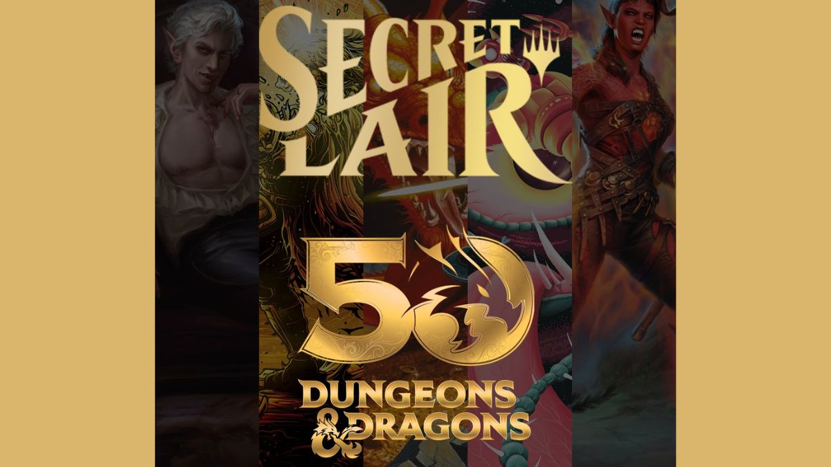 secret lair 50 dungeons and dragons art