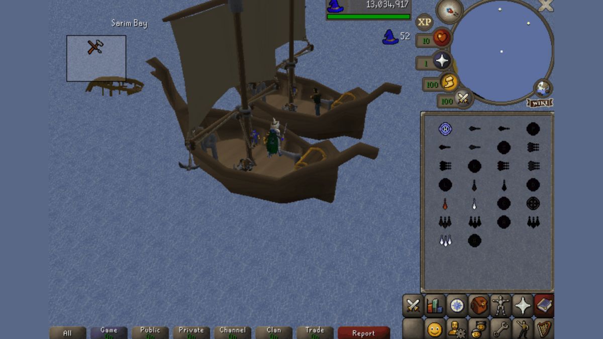 ship combat in old school runescape