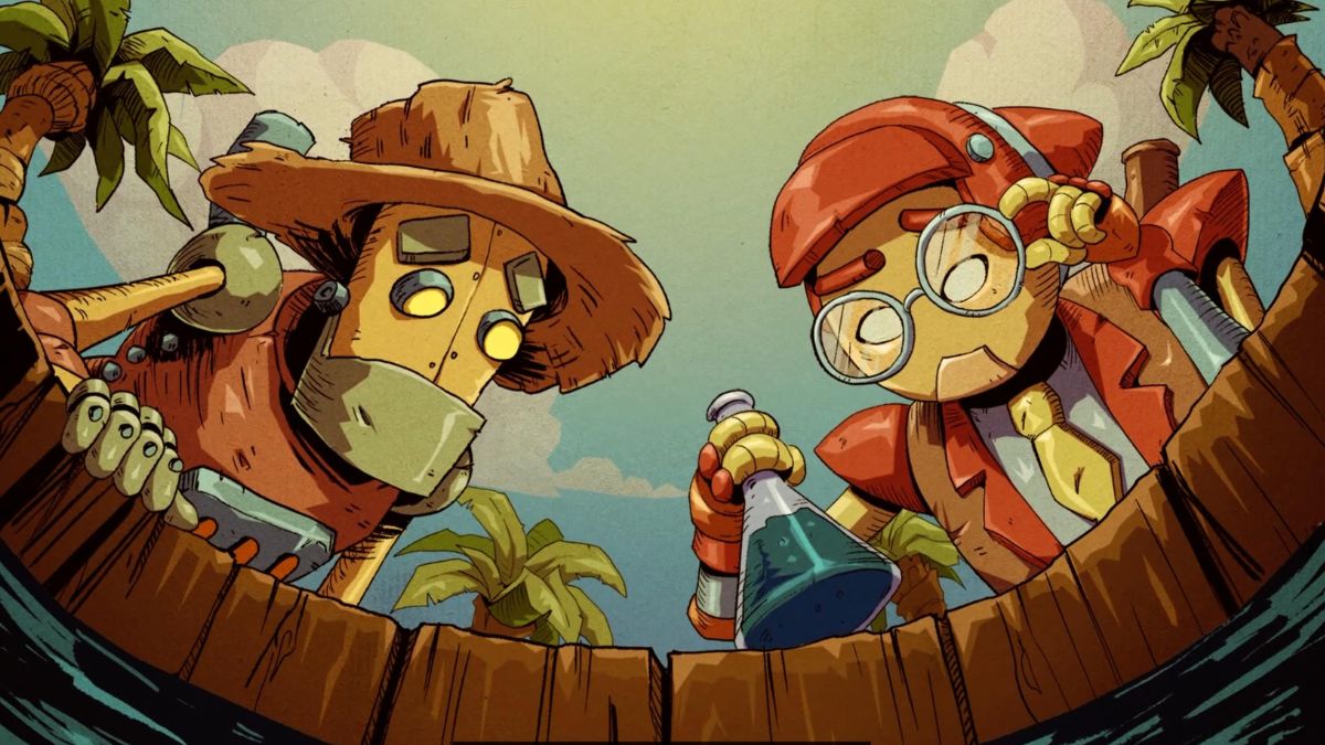 steambots sad over water crisis in steamworld heist 2