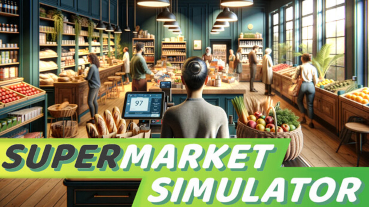 Supermarket Simulator art from Nokta Games