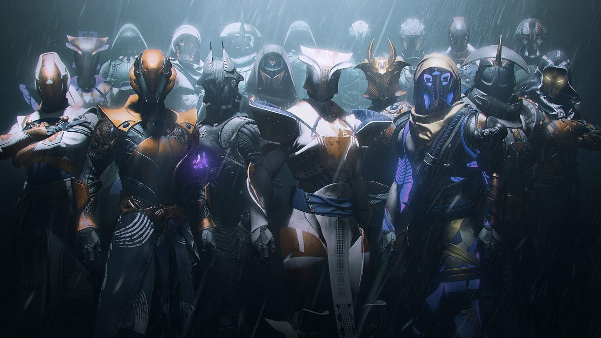 Destiny 2 Guardians lined up