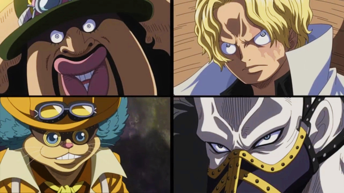 Revolutionary Army members of One Piece