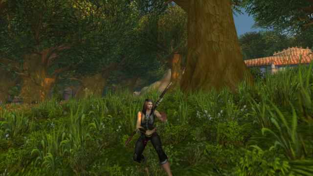 Human Monk in WoW