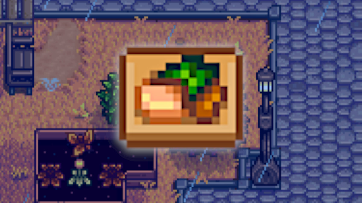 Salmon Dinner in Stardew Valley