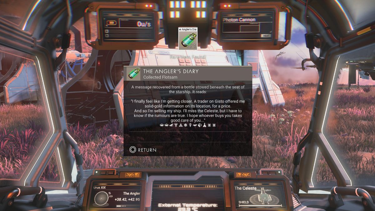 anglers diary in no mans sky expedition 15 aquarius