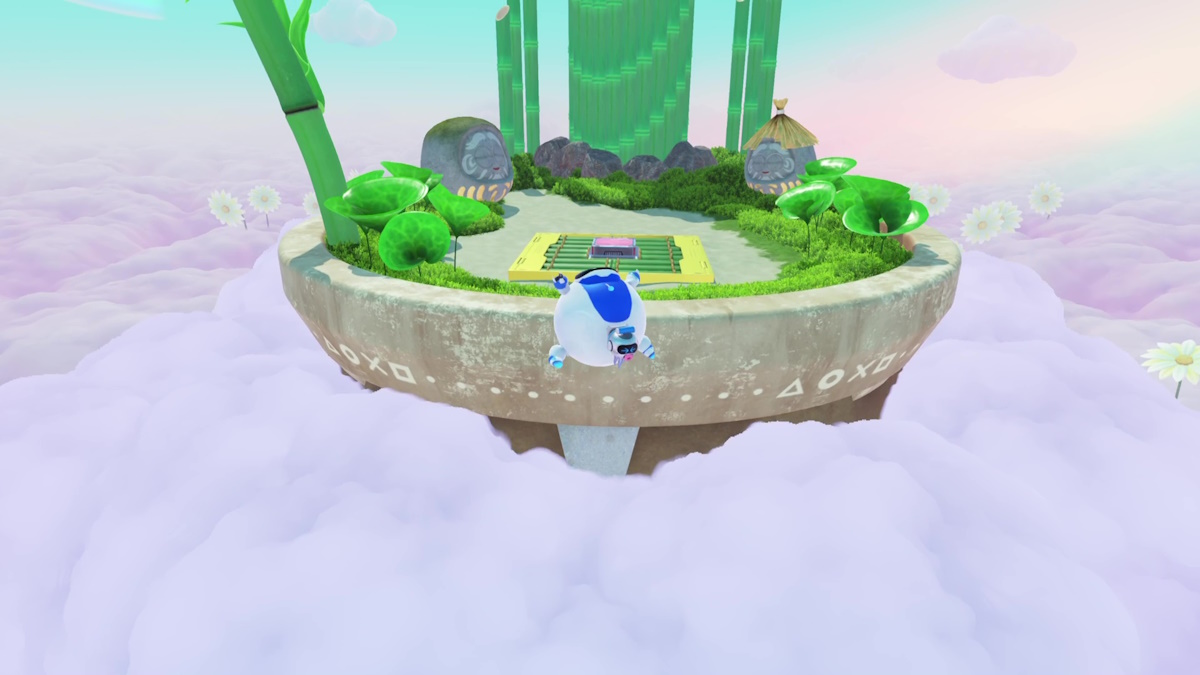 astro bot - balloon breeze lost galaxy exit unlock - hidden island found